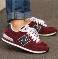 New Balance Rojo Chico/Chica 36-44